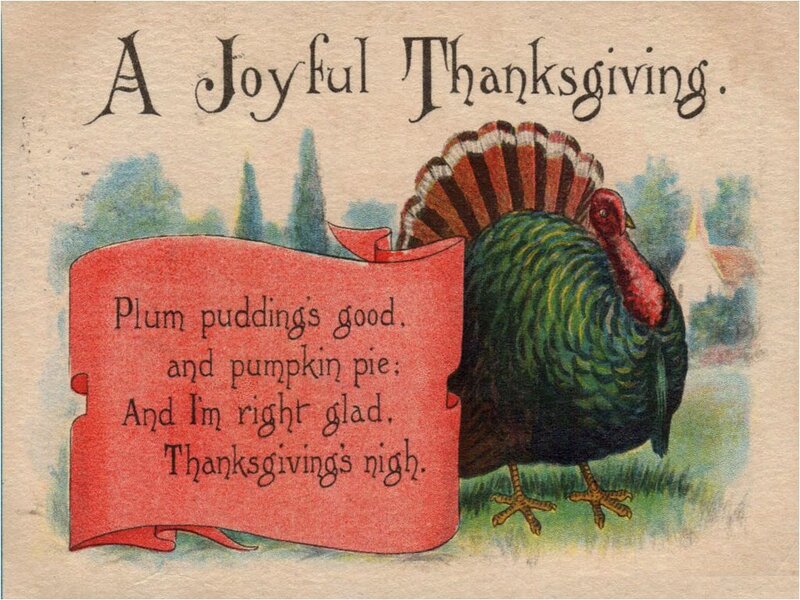Turkey with Ribbon