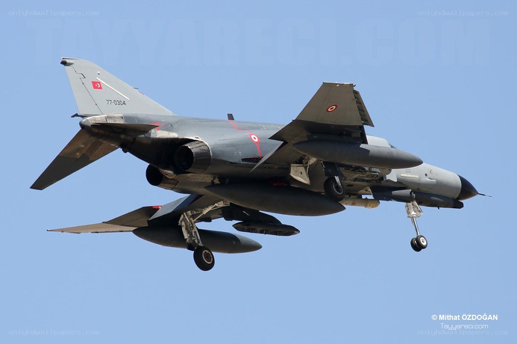 Turkish Air Force fighter jet