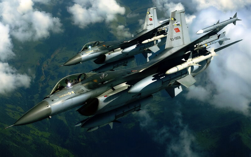 Turkish F-16 Fighter Jets