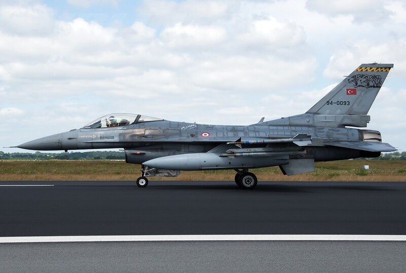 Turkish Fighter Jet — Gray, Neutral, Afternoon