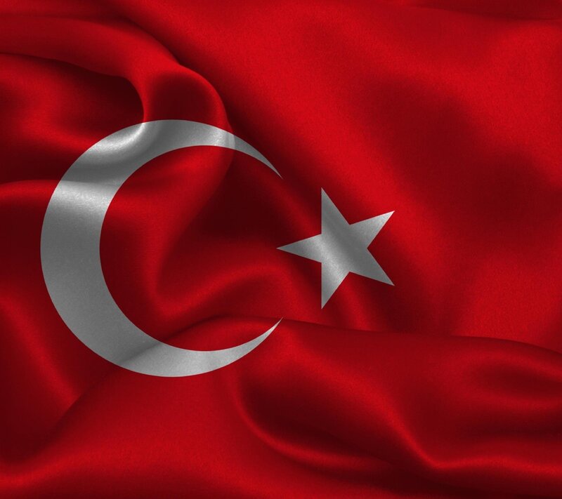 Turkish Flag Fabric