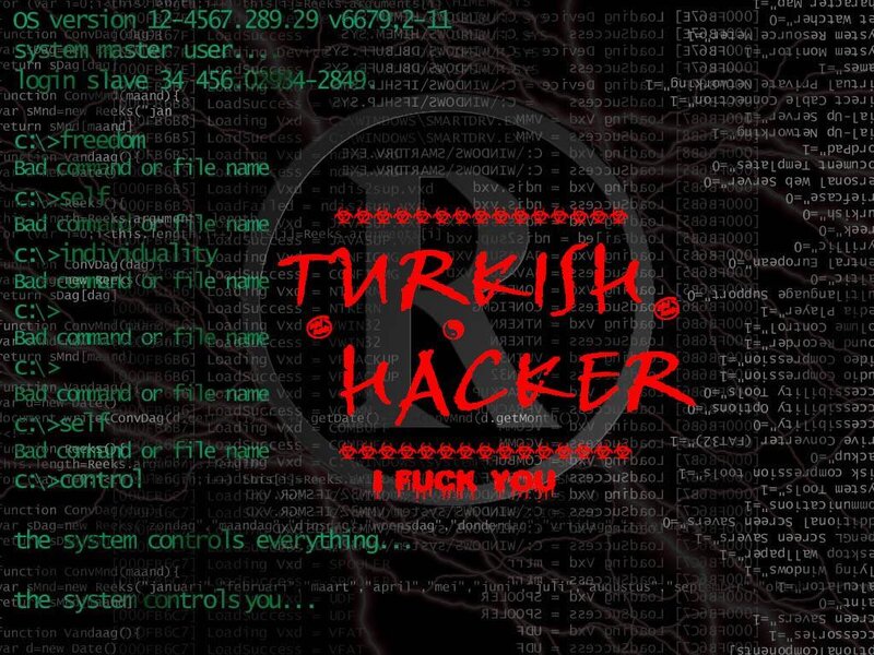 Turkish Hacker Text Art