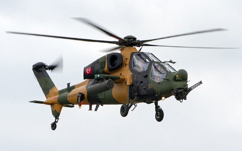Turkish Military Helicopter