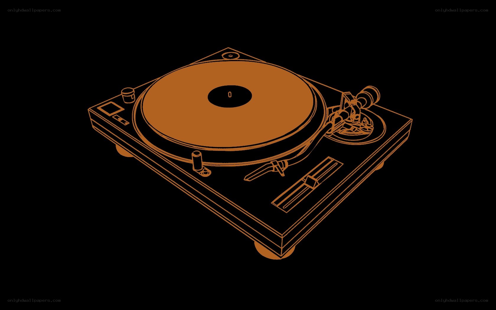 turntable illustration