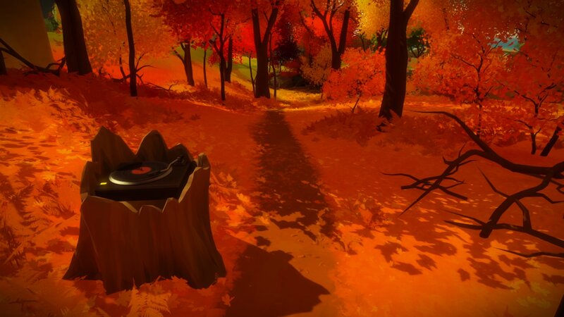 Turntable on Tree Stump