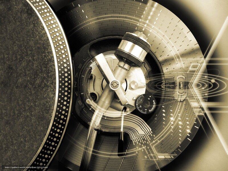 turntable with digital overlay