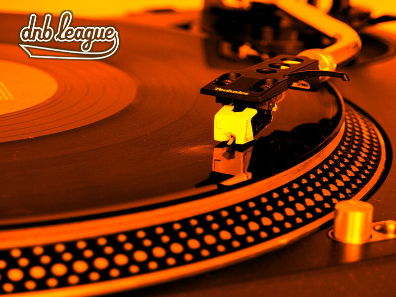 turntable with vinyl record