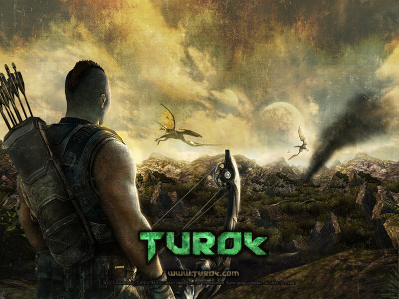 Turok game promotional art