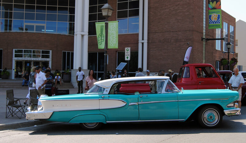 Turquoise Classic Car — Teal
