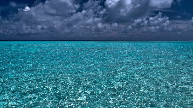 Turquoise Ocean Water — Blue