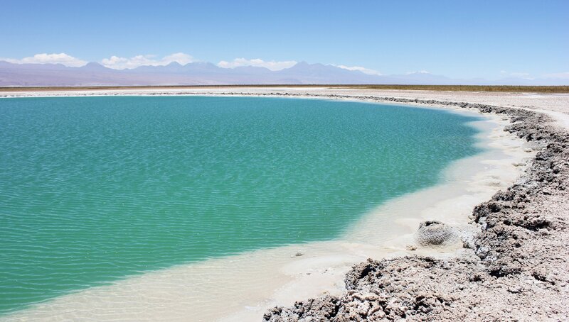 Turquoise Salt Lake