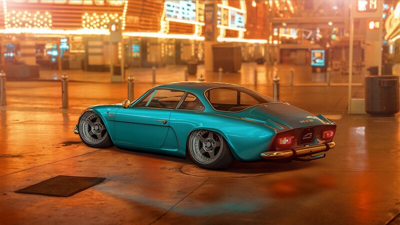 Turquoise Sports Car — Teal, Nocturnal