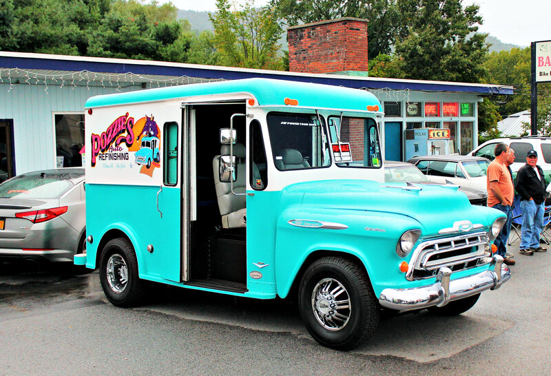 Turquoise Vintage Truck