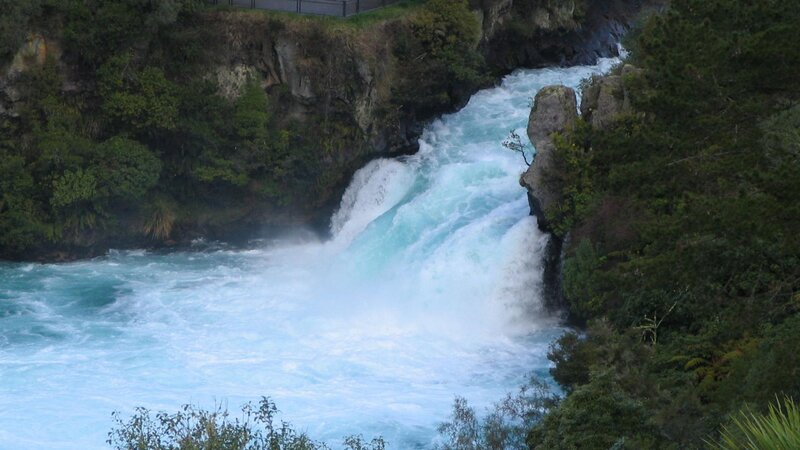 Turquoise Waterfall — Blue, Dynamic