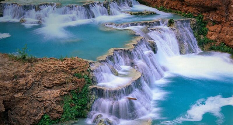 Turquoise Waterfalls