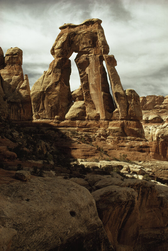 Turret Arch in Arches National Park
