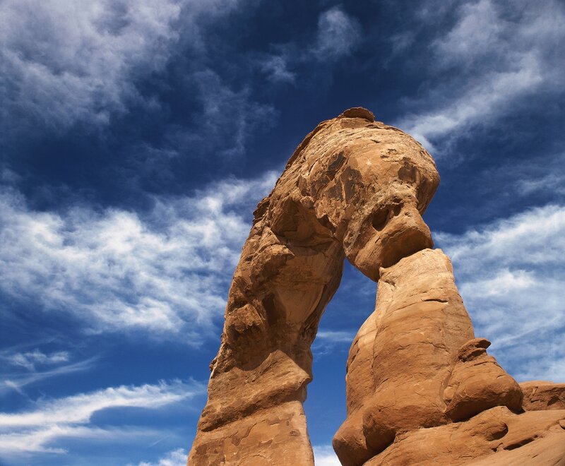 Turret Arch in Arches National Park