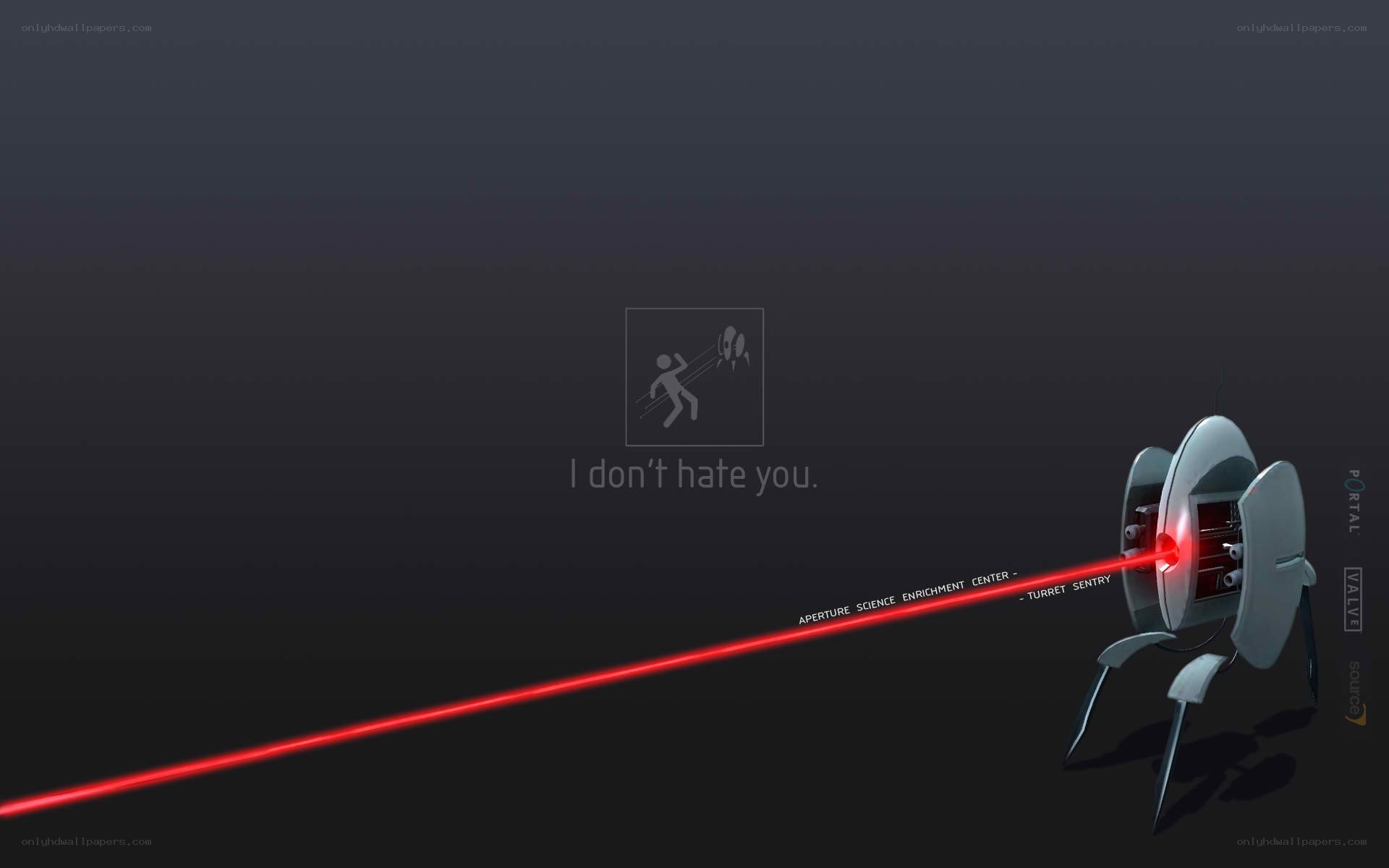 Turret Sentry firing laser