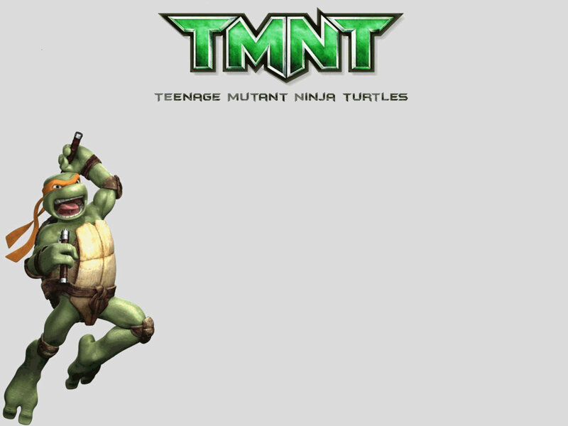 Turtle Ninja Character — Green, Action