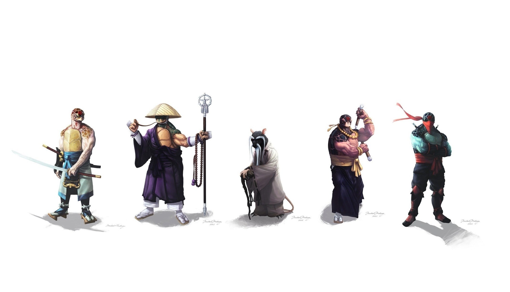 Turtle ninjas concept art