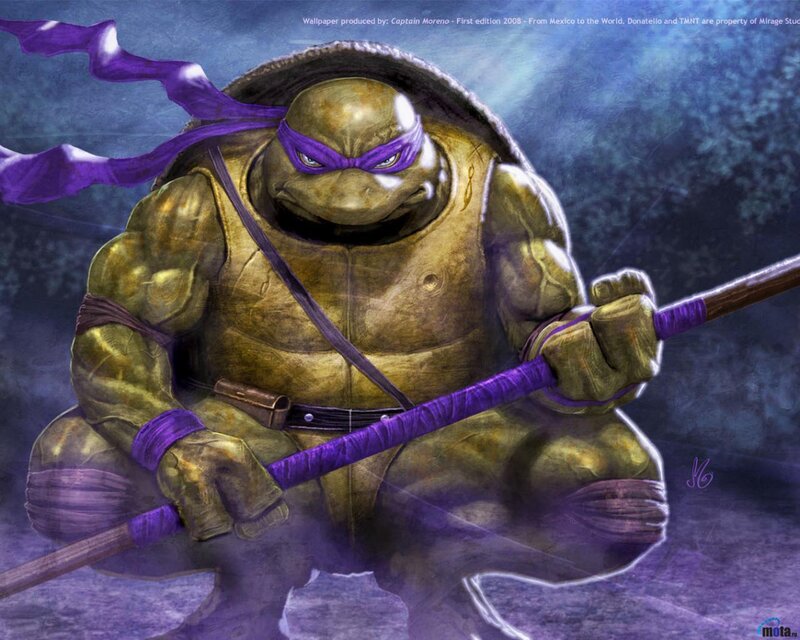 Turtle Warrior with Nunchucks — Green