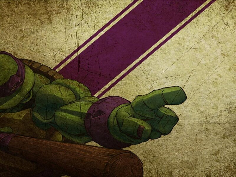 turtle warrior with nunchucks