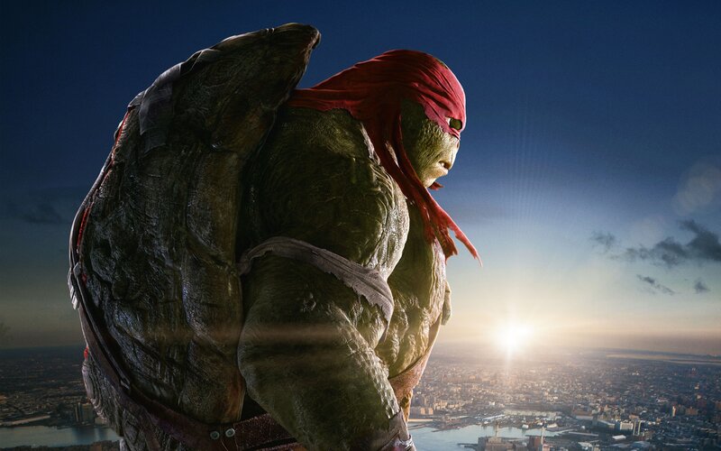 Turtle Warrior with Red Bandana