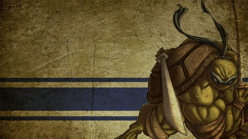 Turtle Warrior with Sword — Brown