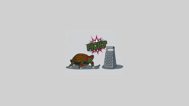 Turtle with Grater