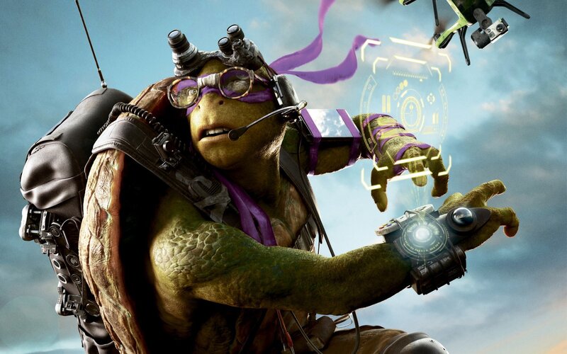 turtle with tech gear