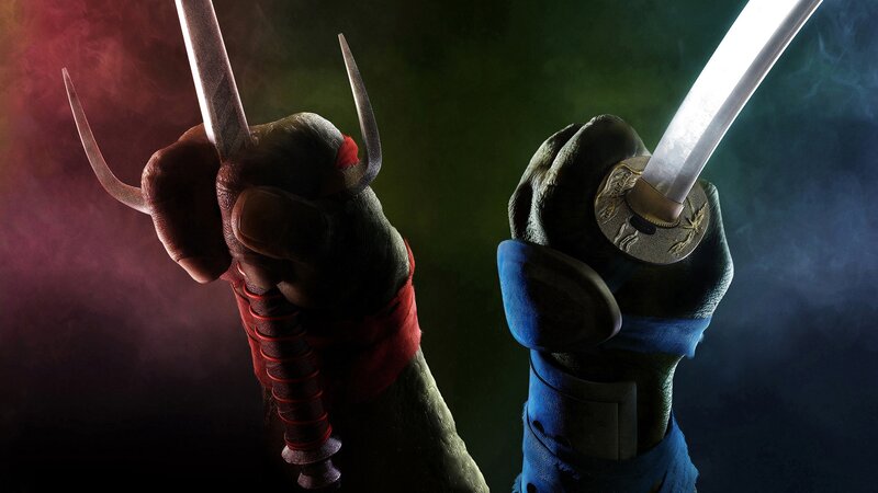 Turtles Holding Weapons
