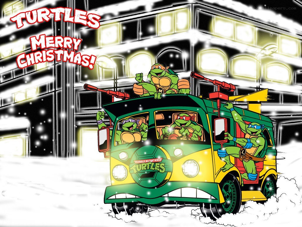 Turtles Merry Christmas
