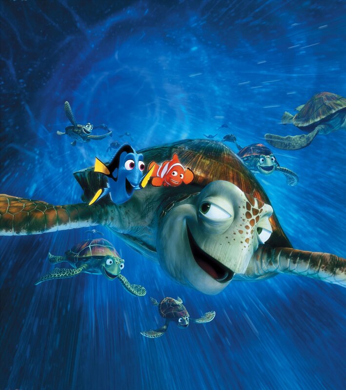 Turtles Swimming Underwater — Blue, Adventurous, 3d Render