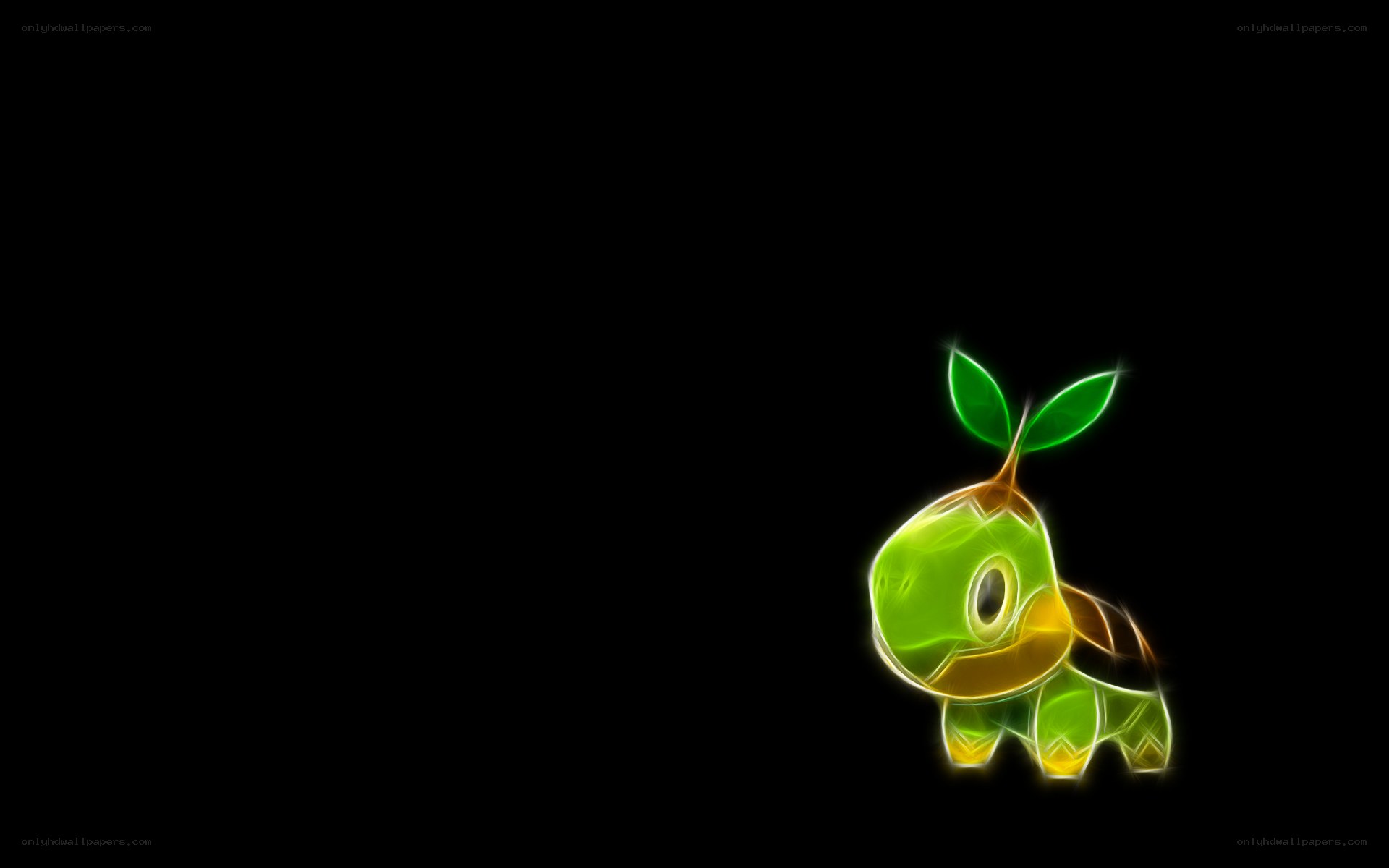 Turtwig glowing art