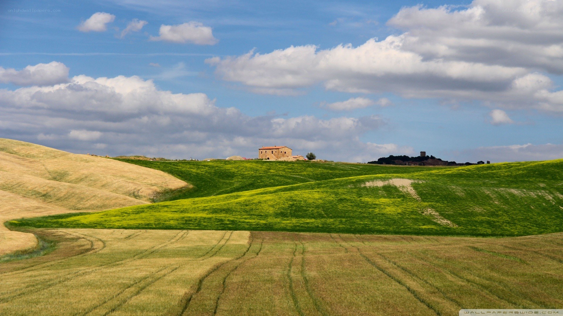 Tuscan hills landscape