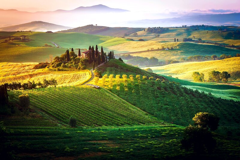 Tuscan Hillside Villa