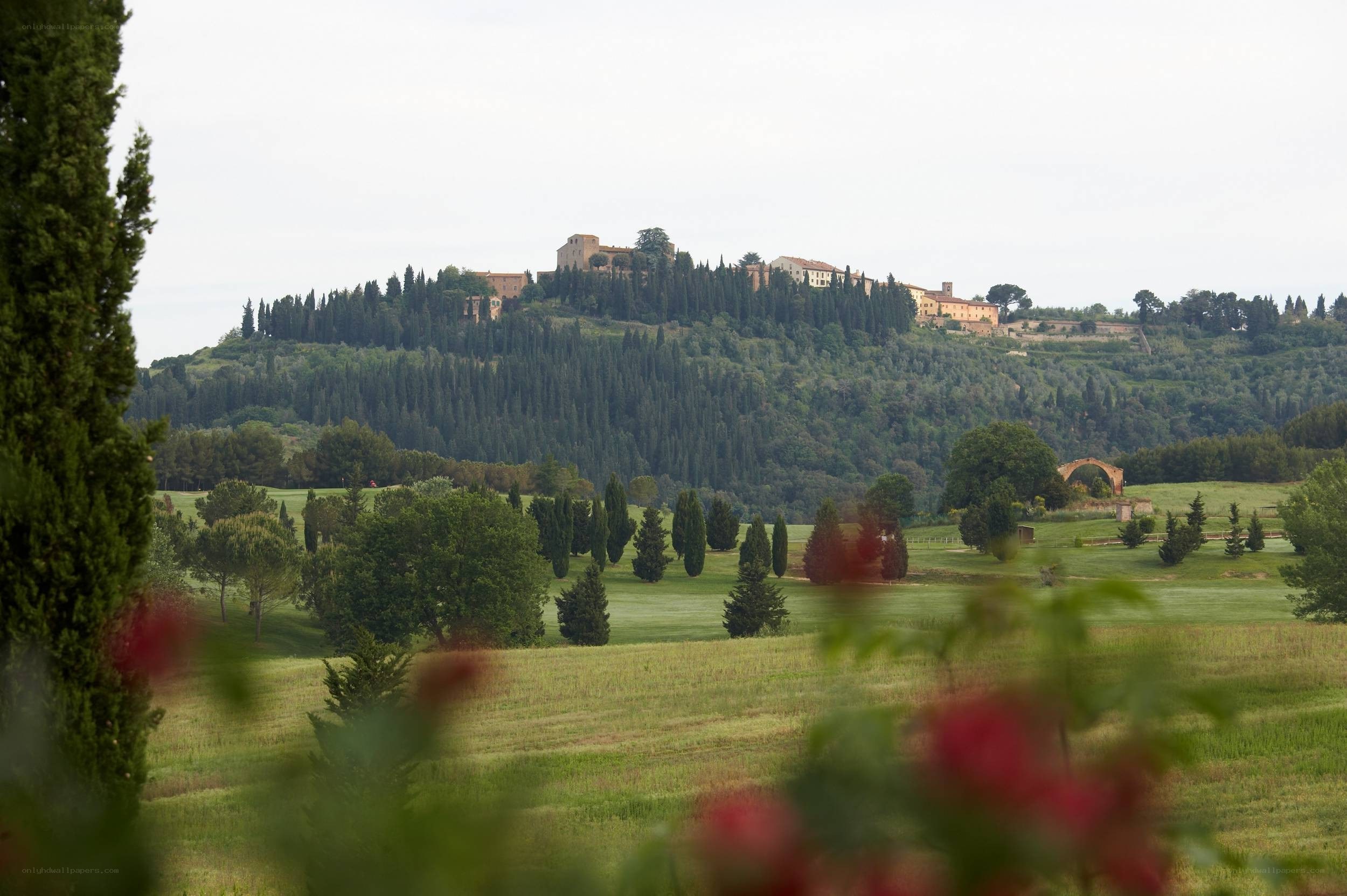 Tuscan hilltop village