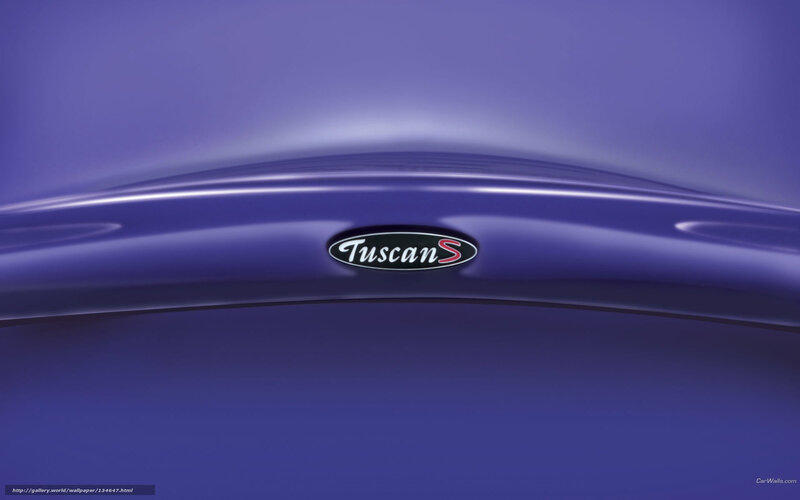 Tuscan S emblem close-up