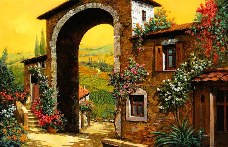 Tuscan Stone House