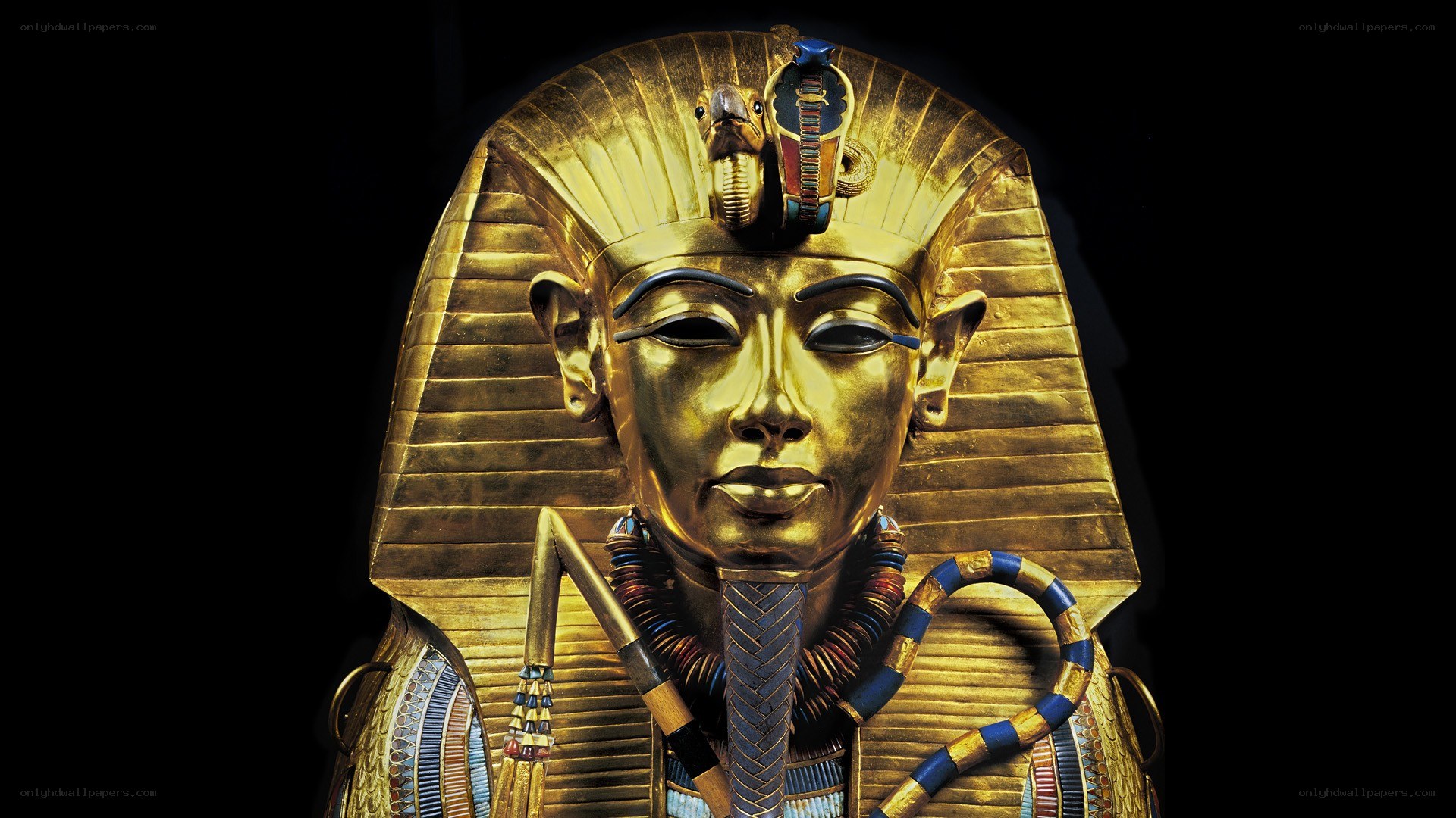 Tutankhamun's golden mask