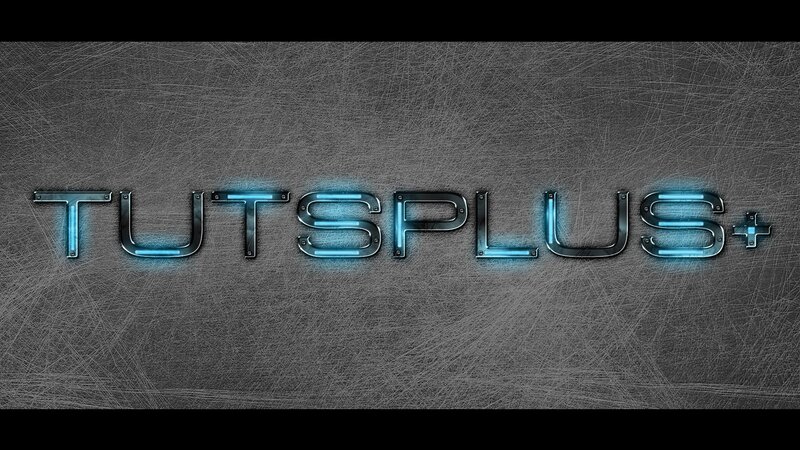 TutsPlus logo on metal