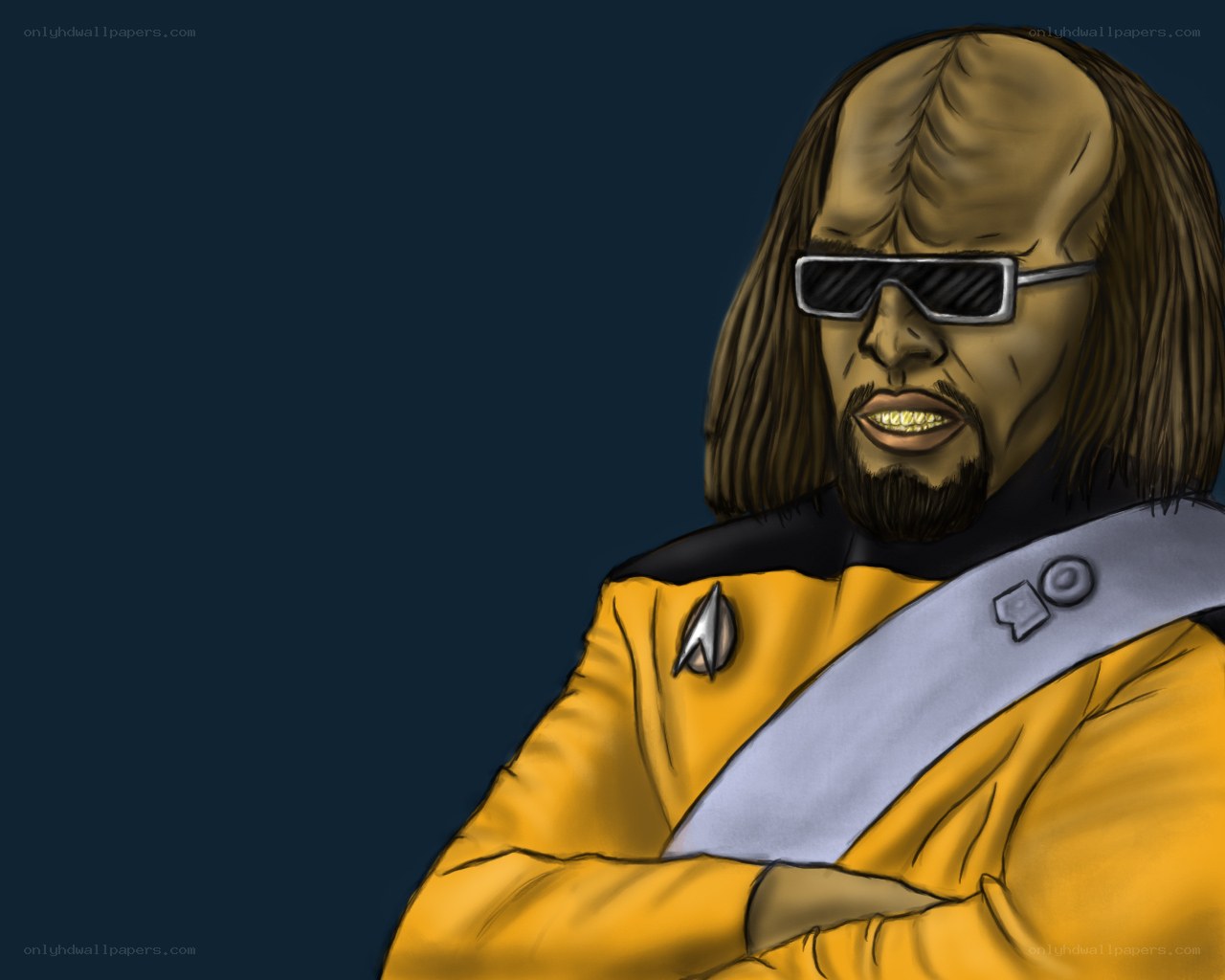 Tuvok in Starfleet uniform