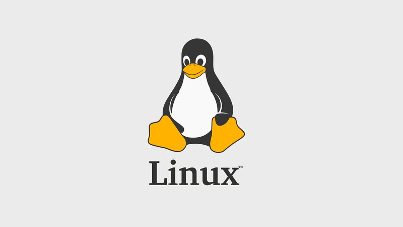 Tux the Penguin — Black, Neutral, Vector Art