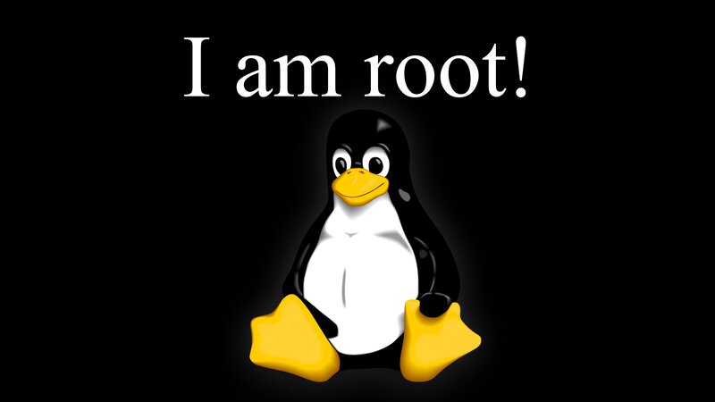 Tux the Penguin — Black
