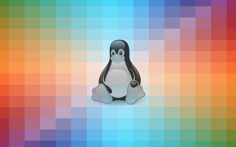 Tux the Penguin — Blue, Playful