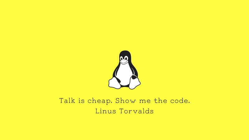 Tux the Penguin — Yellow