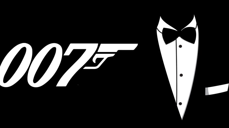 Tuxedo and Gun Logo