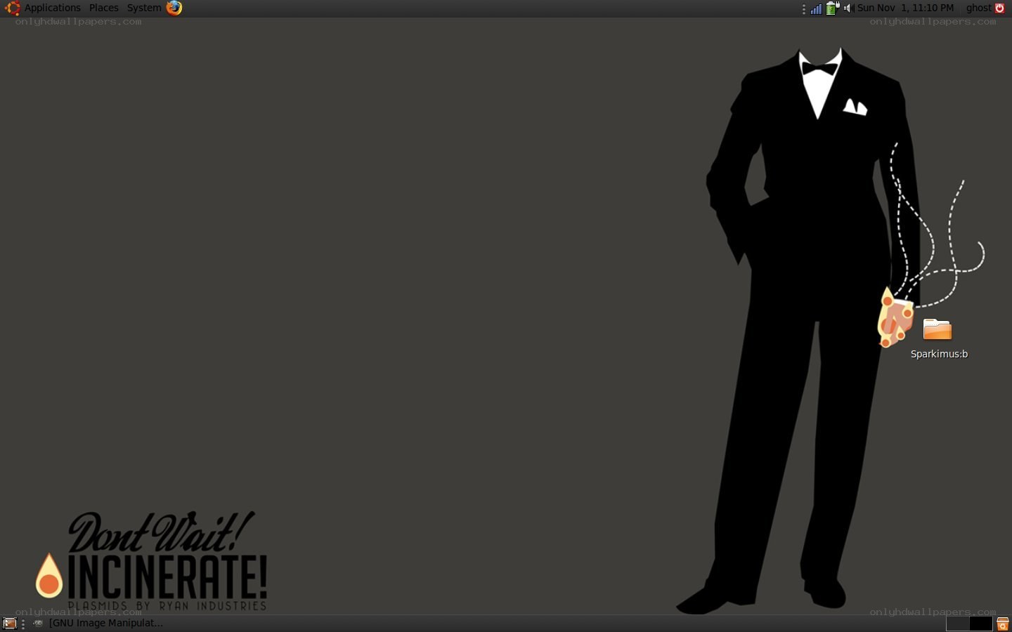 tuxedo silhouette desktop