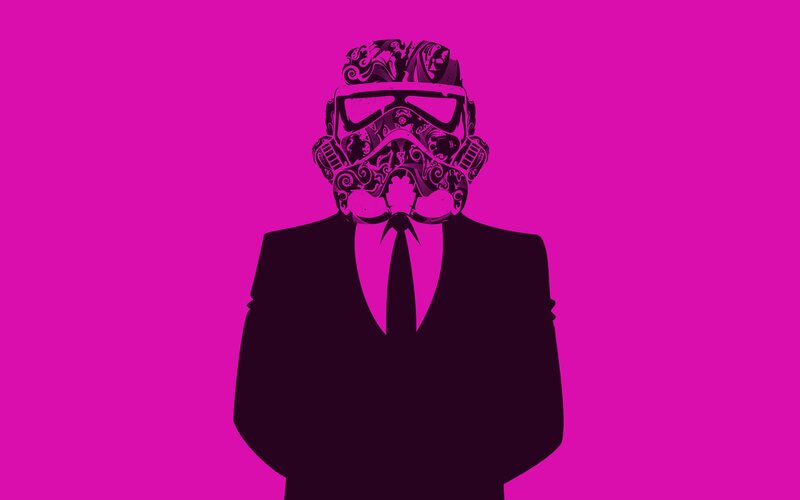 tuxedo stormtrooper art