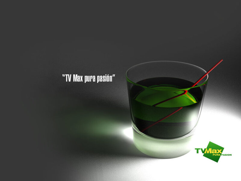 TV Max brand advertisement